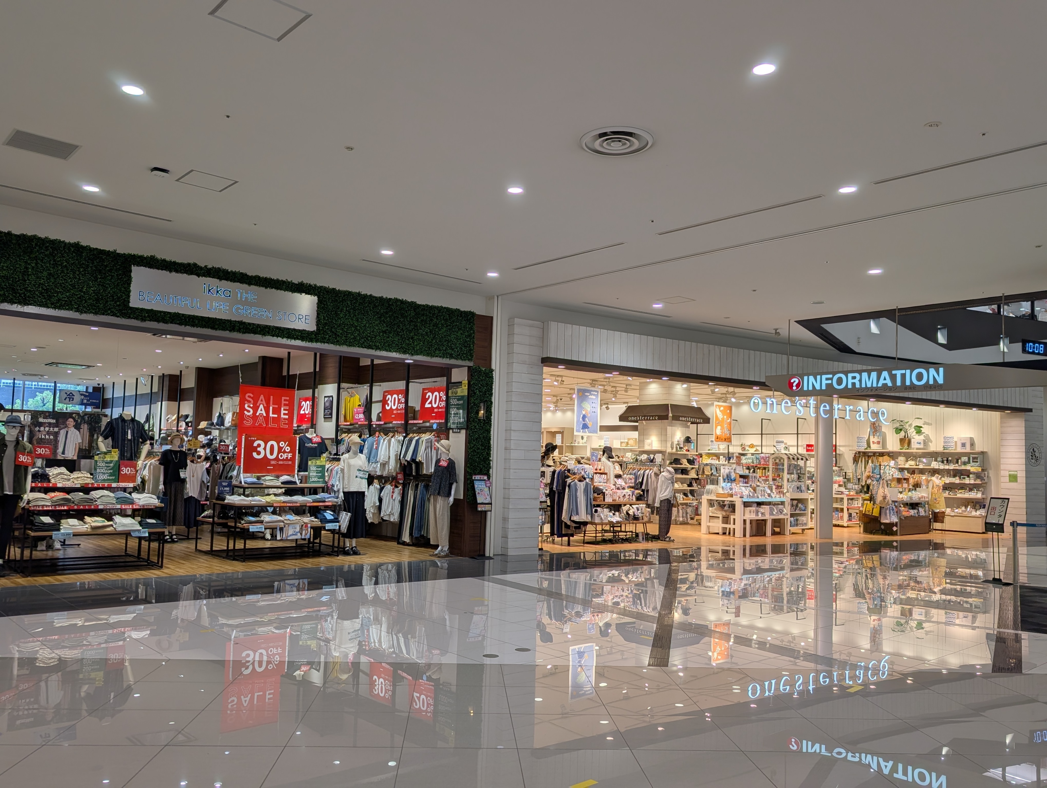 イオンモール堺鉄砲町】1F ikka前 | AEONMALL イベントスペース・広告
