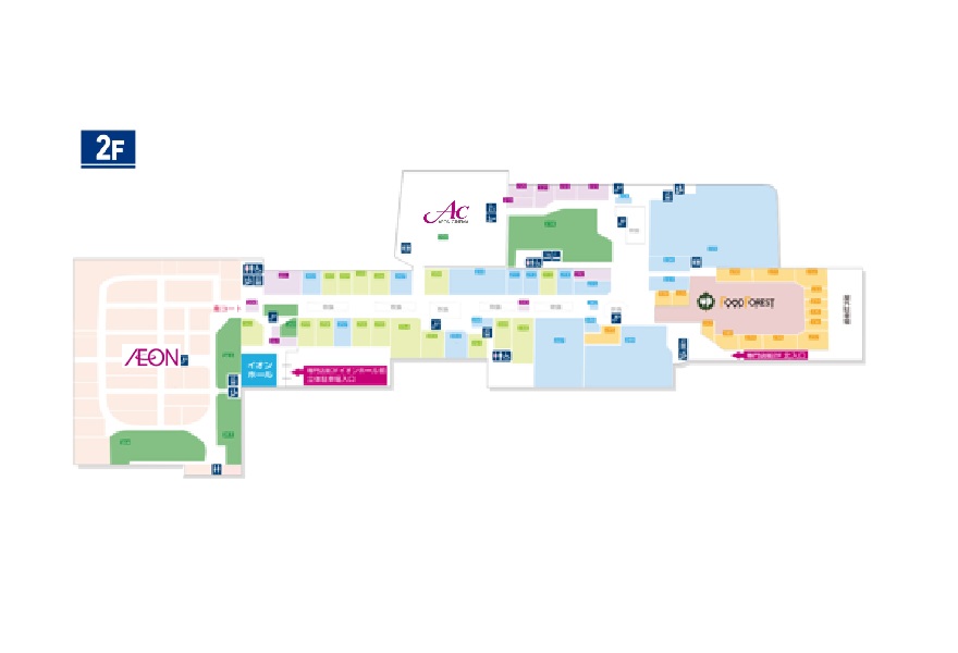 イオンモール鈴鹿】北ブリッジ | AEONMALL イベントスペース・広告