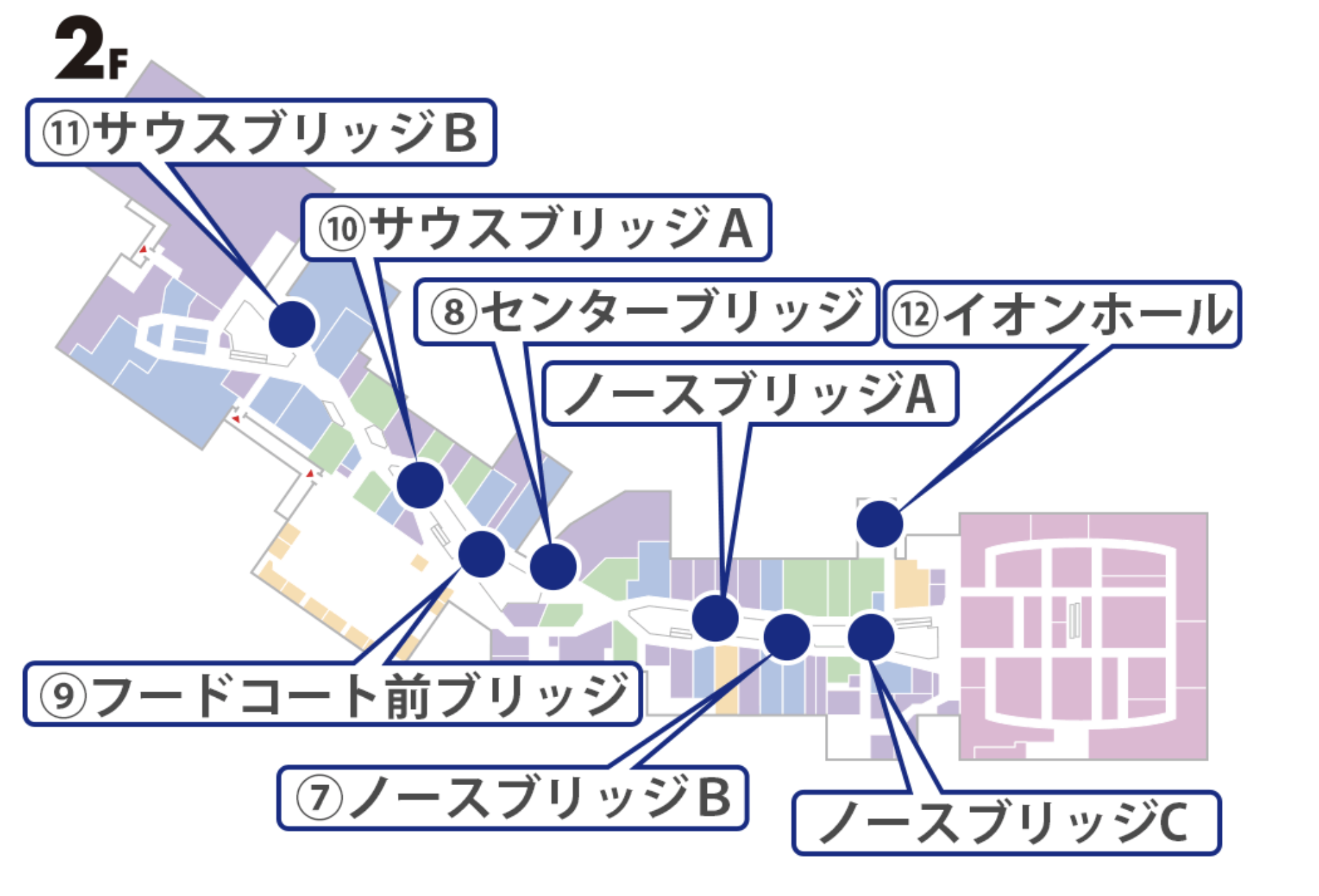 イオンモール木更津】2F ノースブリッジB | AEONMALL イベントスペース